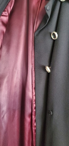 Town & Country Navy Coat women's - Picture 3 of 5